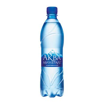 Вода Aqua Minerale (с газом) 0,6